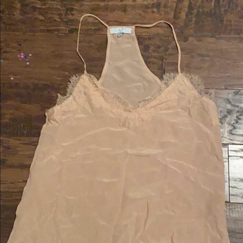 Nude and lace CAMI NYC camisole